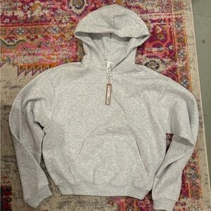 Skims Hoodie Light Heather Gray NWT